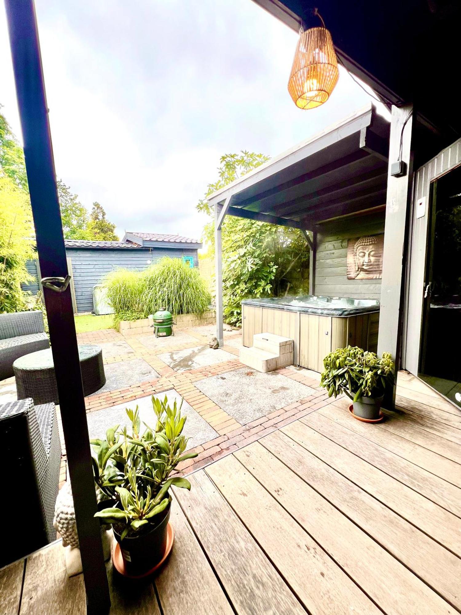 Buddha Style Family House & Jacuzzi & Sauna Near Amsterdam Vijfhuizen Exterior photo